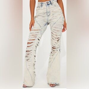 Fashion Nova Flare Jeans